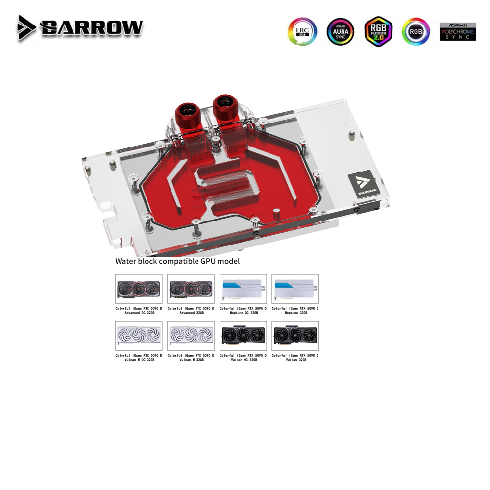 Rtx 5090 32Gb - Barrow GPU Block do Colorful iGame
