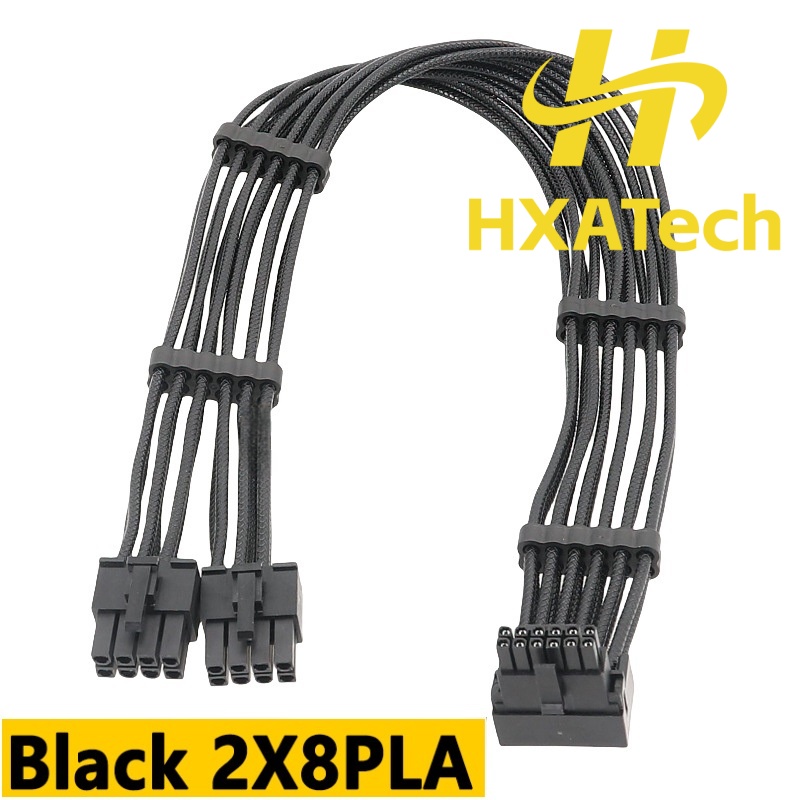 HXATech - Kabel do karty grafi – Dual 8Pin To 16Pin 12Vhpwr Cable recenzja i cena