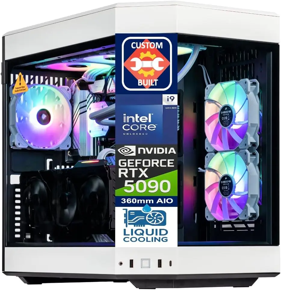 Velztorm White Praetix – kompu – Rtx 5090 32Gb recenzja i cena