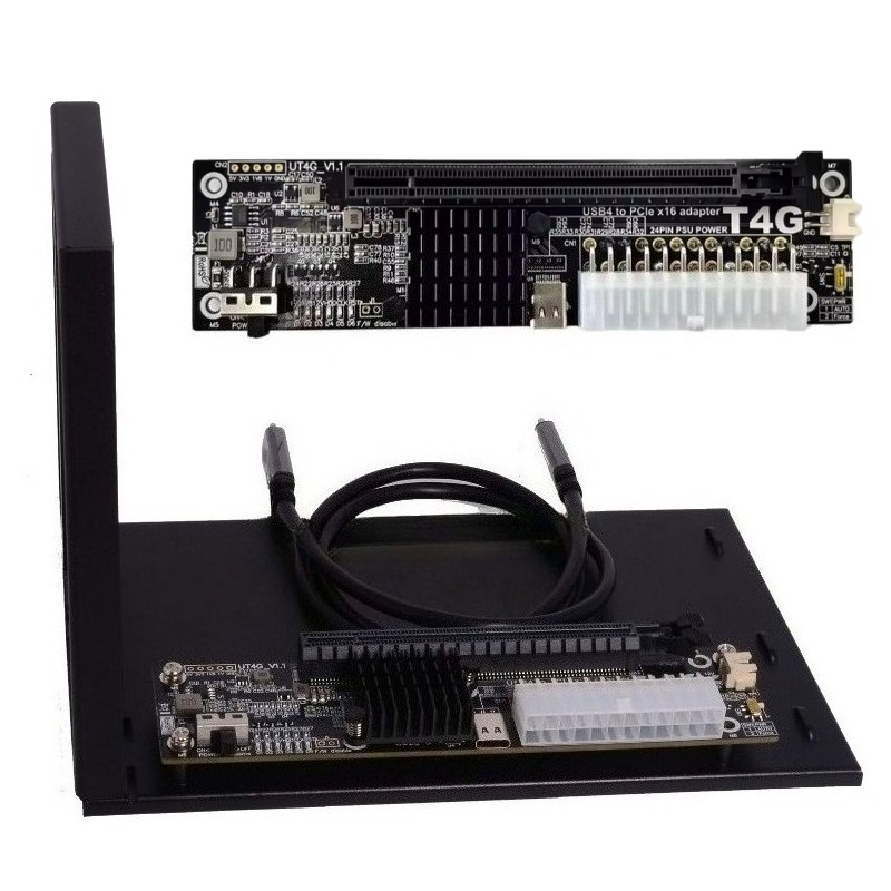 UT4G eGPU Thunderbolt 4/3 do P – Gpu External Dock Egpu Thunderbolt 4 recenzja i cena